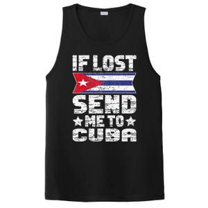 Cuban If Lost Send Me To Cuba PosiCharge Competitor Tank