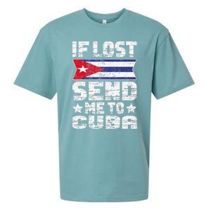 Cuban If Lost Send Me To Cuba Sueded Cloud Jersey T-Shirt