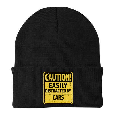 Caution I Like To Talk About Cars Gift Car Lover Gift Beanie