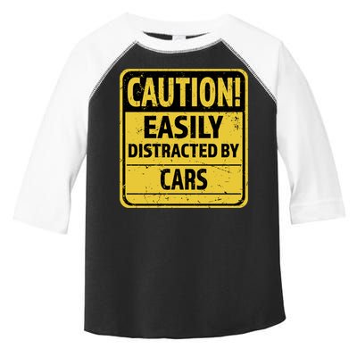 Caution I Like To Talk About Cars Gift Car Lover Gift Toddler Fine Jersey T-Shirt