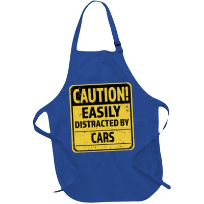 Caution I Like To Talk About Cars Gift Car Lover Gift Apron