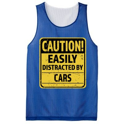 Caution I Like To Talk About Cars Gift Car Lover Gift Mesh Reversible Basketball Jersey Tank