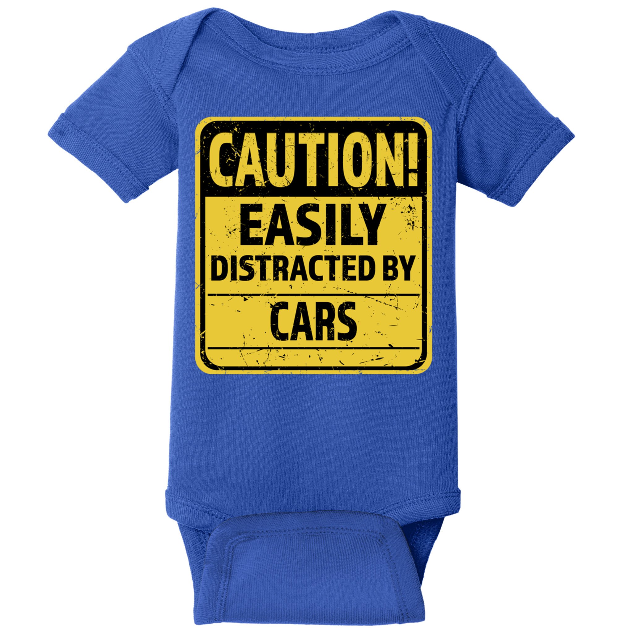 Caution I Like To Talk About Cars Gift Car Lover Gift Baby Bodysuit