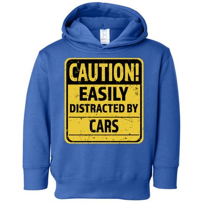 Caution I Like To Talk About Cars Gift Car Lover Gift Toddler Hoodie
