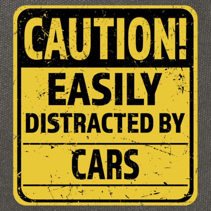 Caution I Like To Talk About Cars Gift Car Lover Gift Cotton Canvas Backpack