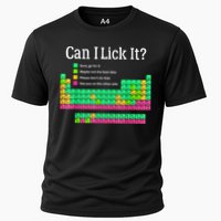Can I Lick It Periodic Table Teacher Cooling Performance Crew T-Shirt