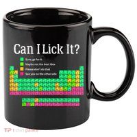 Can I Lick It Periodic Table Teacher 11oz C Handle Ceramic Mug
