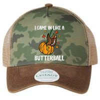 Came In Like A Butterball Funny Thanksgiving Legacy Tie Dye Trucker Hat