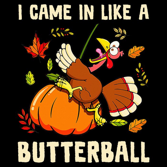 Came In Like A Butterball Funny Thanksgiving Drawstring Bag