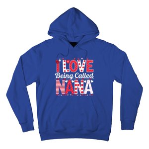 Cute I Love Being Called Nana Ladybug Happy Valentines Day Cute Gift Hoodie