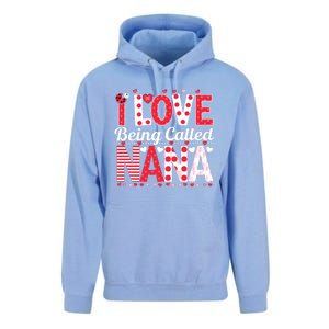 Cute I Love Being Called Nana Ladybug Happy Valentines Day Cute Gift Unisex Surf Hoodie