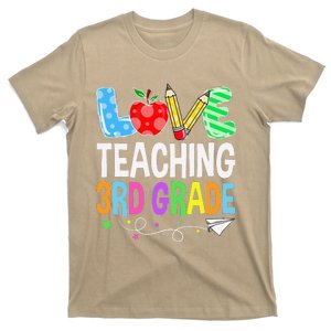 Cute I Love Teaching 3rd Grade First Day Of School Teacher T-Shirt