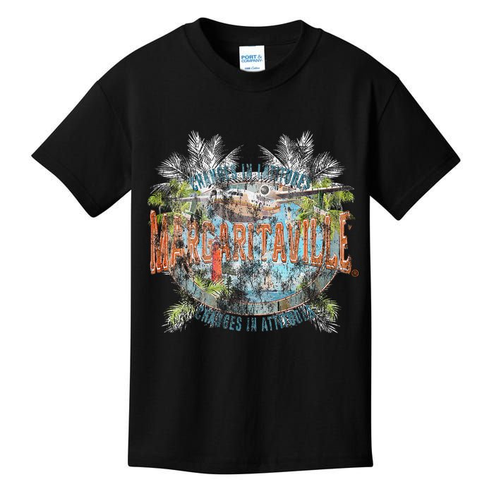 Changes In Latitudes Changes In Attitudes Kids T-Shirt