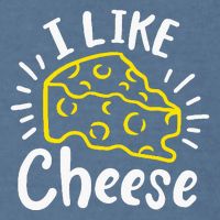 Cheese I Like Cheese Garment-Dyed Sweatshirt