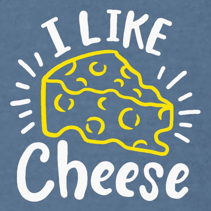 Cheese I Like Cheese Garment-Dyed Sweatshirt