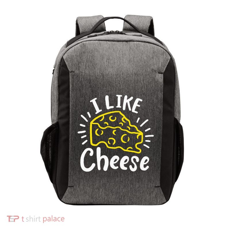 Cheese I Like Cheese Vector Backpack