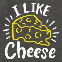 Cheese I Like Cheese Vector Backpack