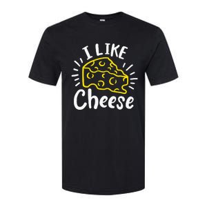 Cheese I Like Cheese Softstyle CVC T-Shirt