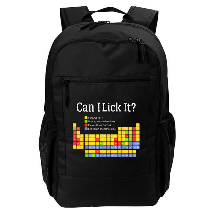 Can I Lick It Periodic Table Teacher Student  Backpack