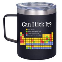 Can I Lick It Periodic Table Teacher Student  12oz Stainless Steel Coffee Mug