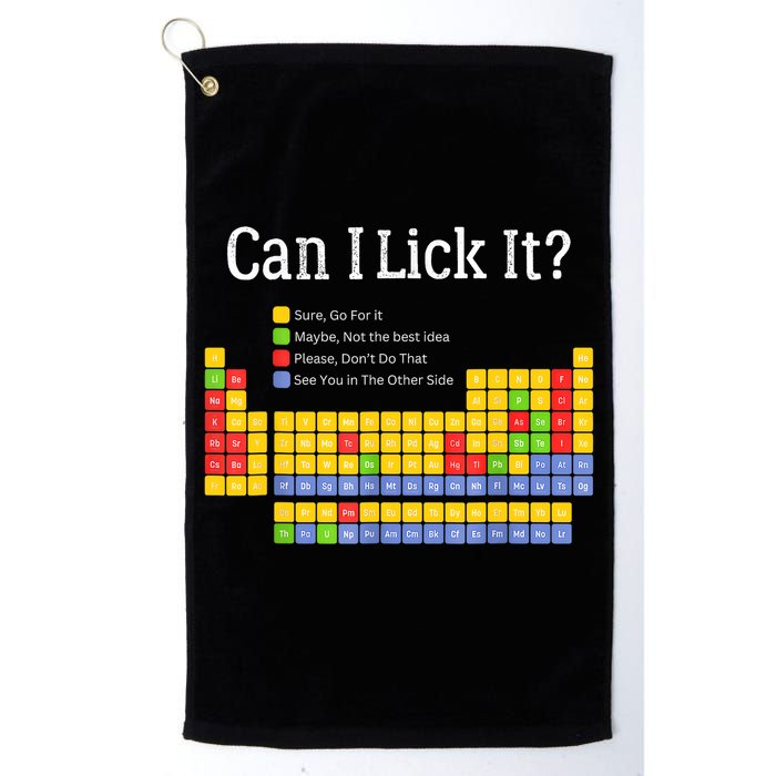 Can I Lick It Periodic Table Teacher Student  Golf Towel