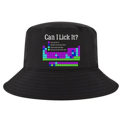 Can I Lick It Periodic Table Teacher Student Cool Comfort Performance Bucket Hat