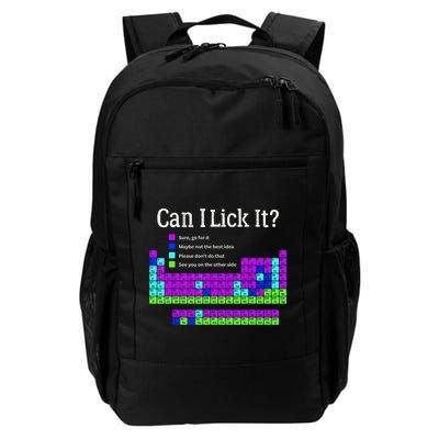Can I Lick It Periodic Table Teacher Student Backpack