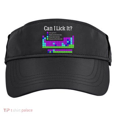 Can I Lick It Periodic Table Teacher Student Adult Drive Performance Visor