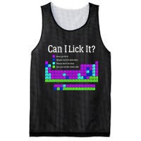 Can I Lick It Periodic Table Teacher Student Mesh Reversible Basketball Jersey Tank