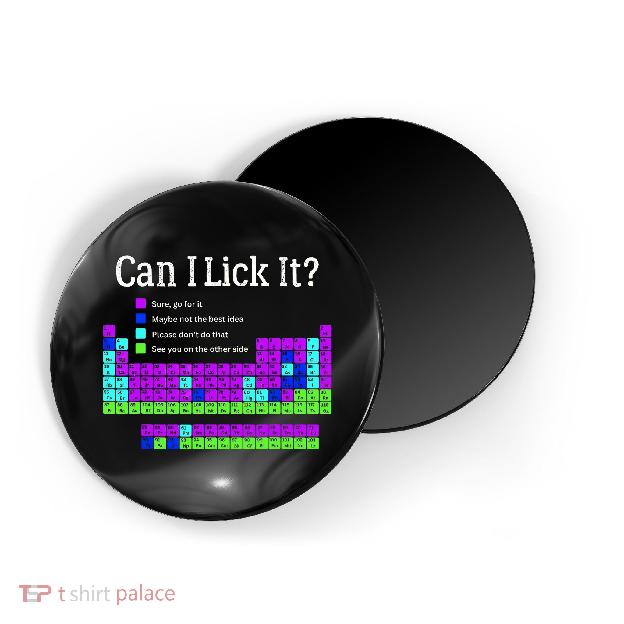 Can I Lick It Periodic Table Teacher Student Magnet