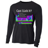 Can I Lick It Periodic Table Teacher Student Cooling Performance Long Sleeve Crew