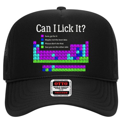 Can I Lick It Periodic Table Teacher Student Trucker Hat