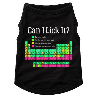 Can I Lick It Periodic Table Teacher Student  Doggie Tank