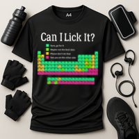Can I Lick It Periodic Table Teacher Student  Cooling Performance Crew T-Shirt