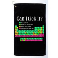 Can I Lick It Periodic Table Teacher Student  Golf Towel