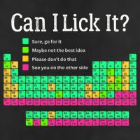Can I Lick It Periodic Table Teacher Student  Golf Towel