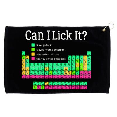 Can I Lick It Periodic Table Teacher Student  Grommeted Golf Towel