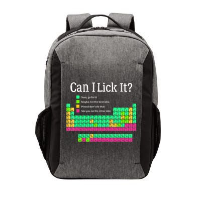 Can I Lick It Periodic Table Teacher Student  Vector Backpack