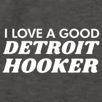 Chilly I Love A Good Detroit Hooker Vector Backpack