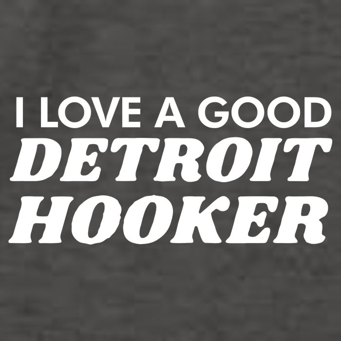 Chilly I Love A Good Detroit Hooker Vector Backpack