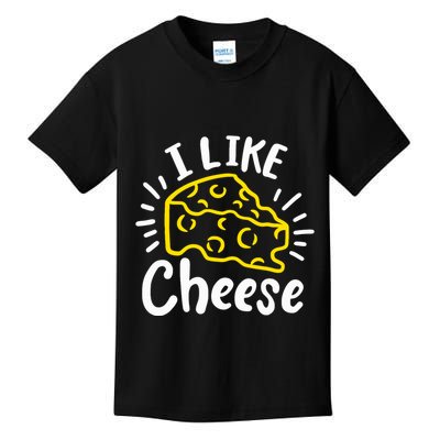 Cheese I Like Cheese Kids T-Shirt