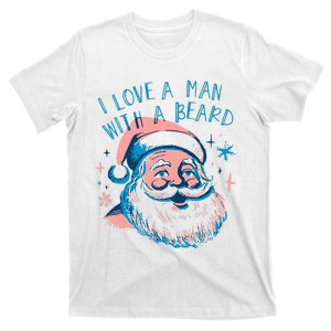 Christmas I Love A Man With A Beard T-Shirt