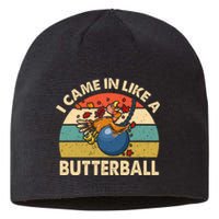 Came In Like A Butterball Funny Thanksgiving Sustainable Beanie