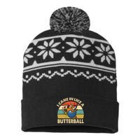 Came In Like A Butterball Funny Thanksgiving USA-Made Snowflake Beanie