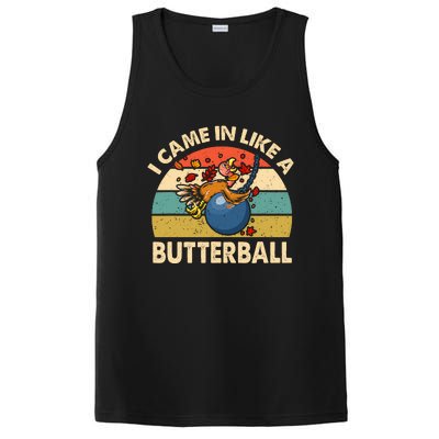 Came In Like A Butterball Funny Thanksgiving PosiCharge Competitor Tank