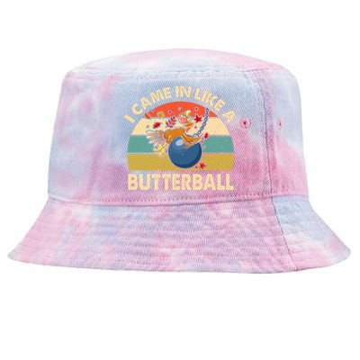 Came In Like A Butterball Funny Thanksgiving Tie-Dyed Bucket Hat