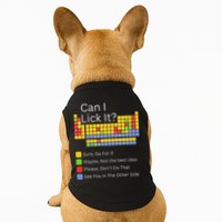 Can I Lick It Funny 100 Days Of School Periodic Table Doggie Tank