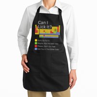 Can I Lick It Funny 100 Days Of School Periodic Table Apron