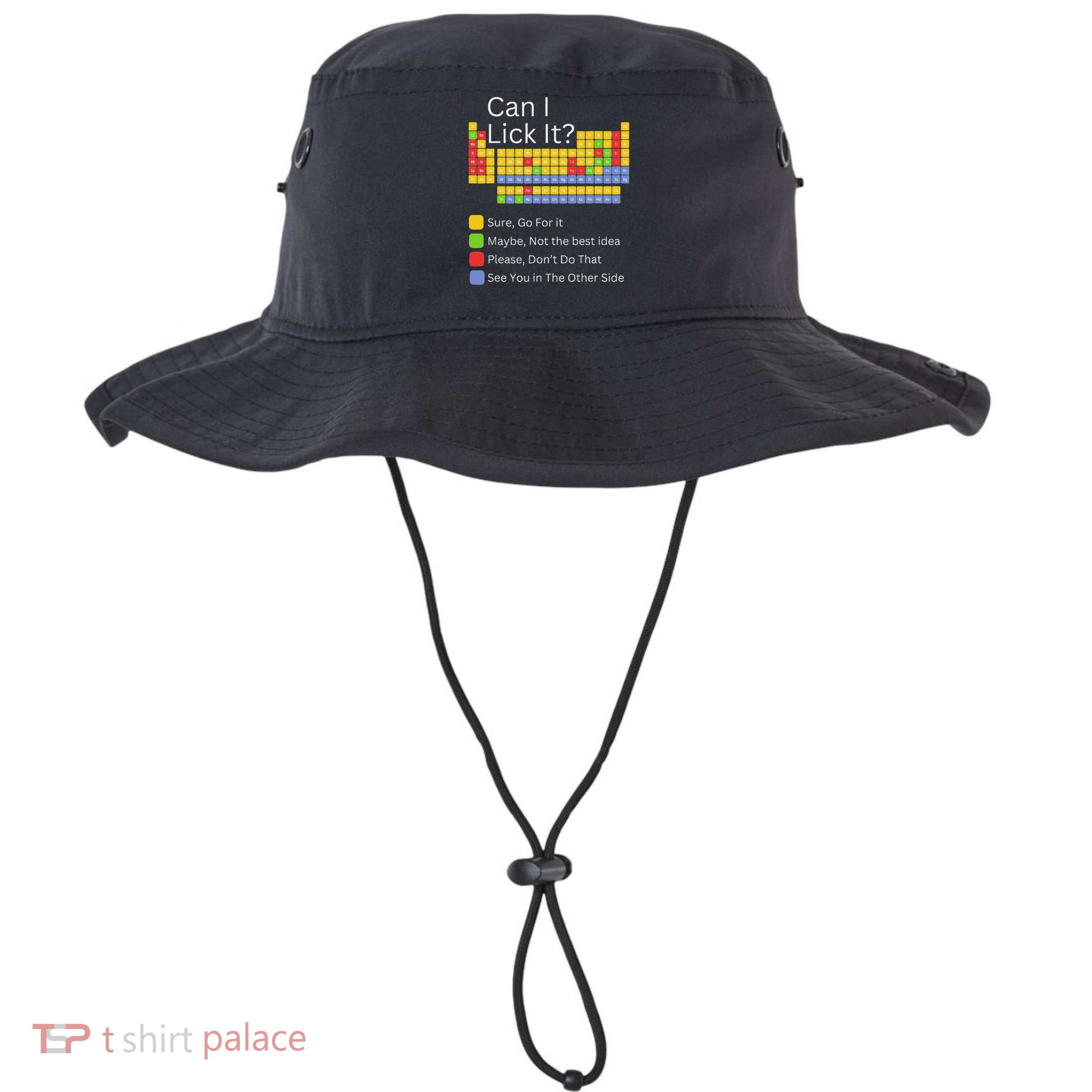 Can I Lick It Funny 100 Days Of School Periodic Table Bucket Hat