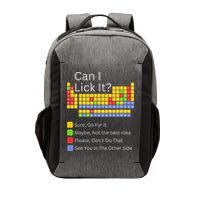 Can I Lick It Funny 100 Days Of School Periodic Table Vector Backpack